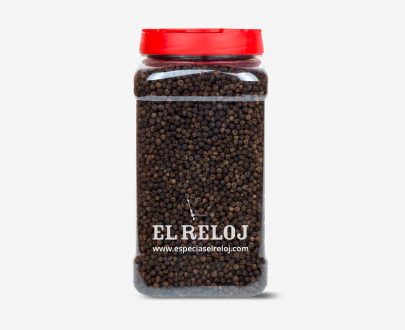 Venta online de Pimienta negra en grano en formato bote hostelería 800 gramos (peso bruto)