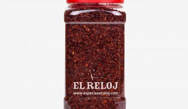 Venta online de Pimiento Ñora triturado en formato bote hostelería 650 gramos (peso bruto)