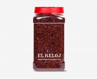 Venta online de Pimiento Ñora triturado en formato bote hostelería 650 gramos (peso bruto)