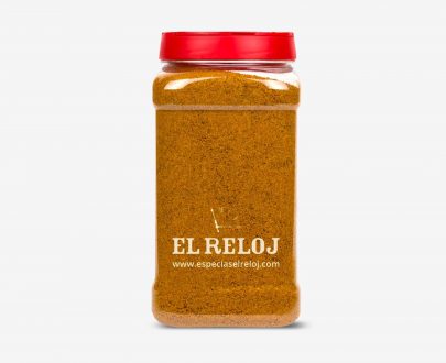 Venta online de mezcla de especias - condimento para la elaboración de pinchitos rojos en formato bote hostelería 900 grs. (peso bruto)