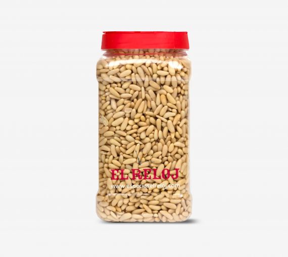Venta online de Piñones nacionales en formato bote hostelería 900 grs. (peso bruto)