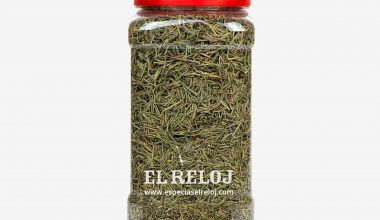 Venta online de Hojas de Romero en formato bote hostelería 350 grs. (peso bruto)