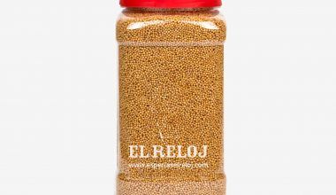 Comprar mostaza en grano en formato bote hostelería 1 Kg (peso bruto)